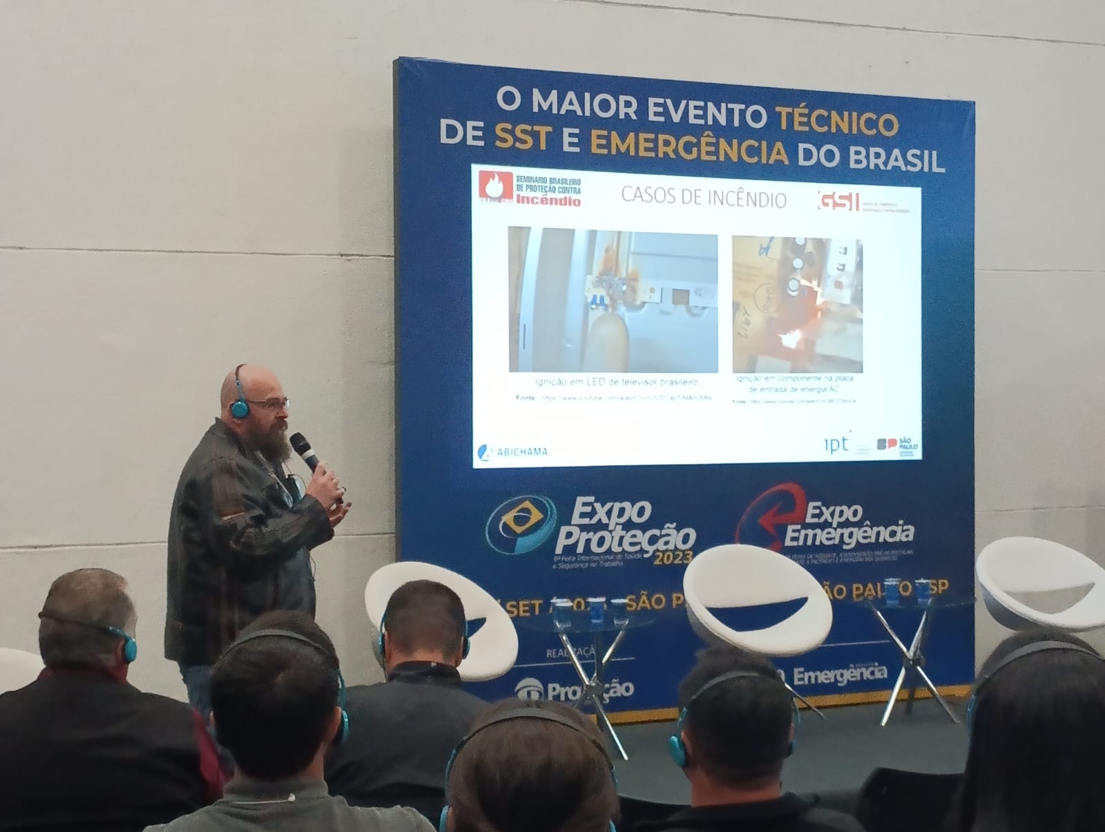 Teste realizado pelo IPT em parceria com a ABICHAMA é tema de palestra no Seminário Brasil Fire